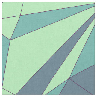 Sort of Geometry – Aqua Fill Fabric