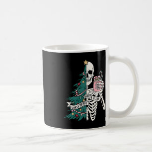 Sorta merry sorta scary christmas coffee mug