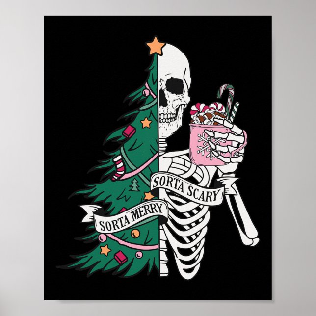 Sorta Scary Sorta Merry Christmas  Poster (Front)