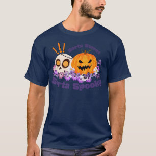 Sorta Sweet Sorta Spooky Halloween Funny Skeleton T-Shirt