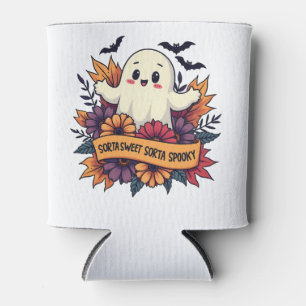 Sorta Sweet Sorta Spooky Halloween Ghost Fall Love Can Cooler