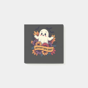 Sorta Sweet Sorta Spooky Halloween Ghost Fall Love Post-it Notes