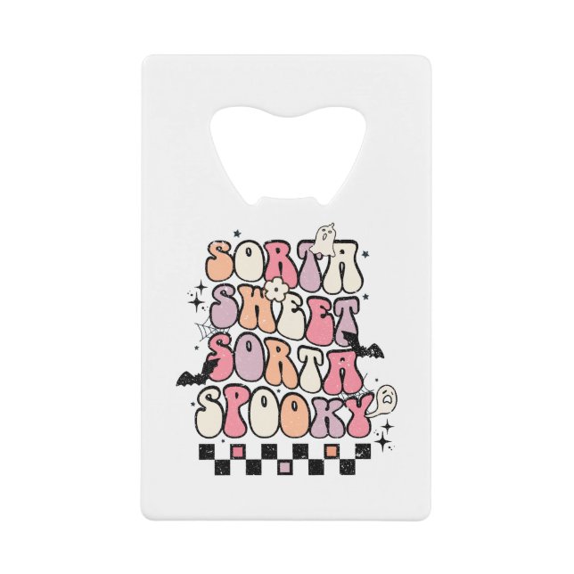 Sorta Sweet Sorta Spooky-Halloween-Retro Groovy (Front)