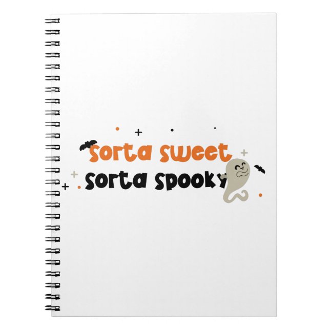 Sorta Sweet Sorta Spooky Notebook (Front)
