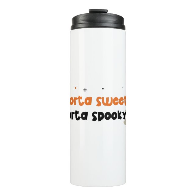 Sorta Sweet Sorta Spooky Thermal Tumbler (Front)