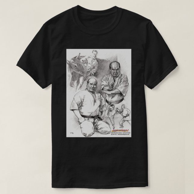 sosai mas oyama calendar T-Shirt (Design Front)