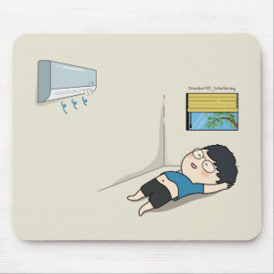 sosoHoney(19) summer Mouse Pad