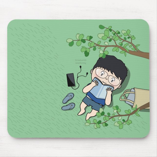 sosoHoney(34) Forest  Mouse Pad (Front)