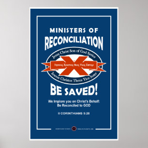 Soteriology - Ministers of Reconciliation Poster