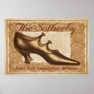 Sotherby Vintage Shoe Print