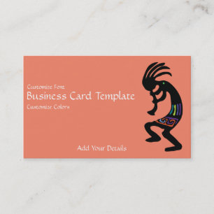 Sothhwestern Logo Kokopelli Business Card