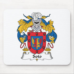 Soto Family Crest Mouse Pad