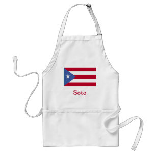 Soto Puerto Rican Flag Standard Apron