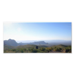 Sotol Vista Overlook, Big Bend National Park Photo Print