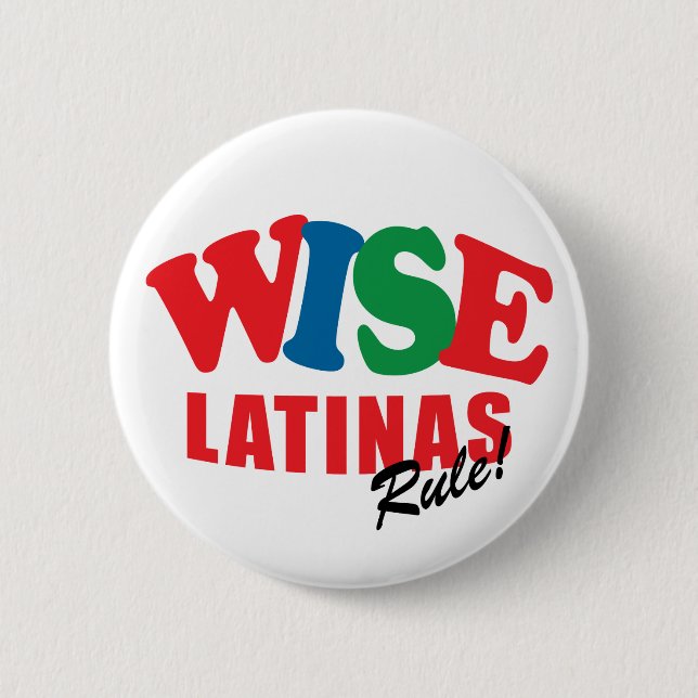 sotomayor wise latina button (Front)