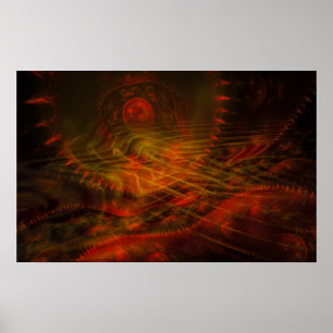 Soul Catcher Fractal Flame Poster
