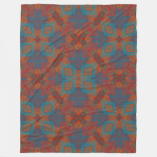 Soul Centred Mandala Fleece Blanket