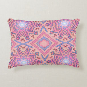 Soul Circle - Folklore Mandala of Inner Peace Decorative Cushion