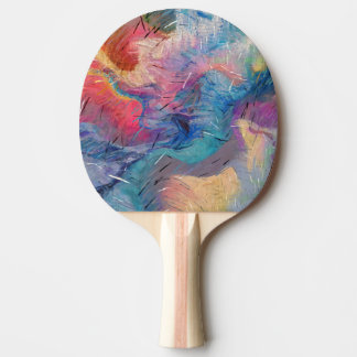 Soul-Driven Abstraction Ping Pong Paddle
