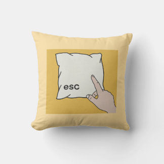 soul escape button cushion