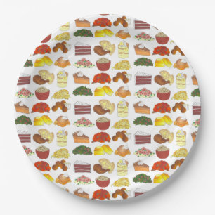 Soul Food Favourites Foodie Southern Cuisine Paper Plate
