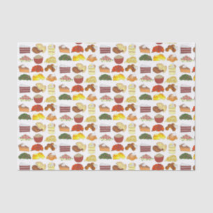 Soul Food Favourites Foodie Southern Cuisine Tissue Paper