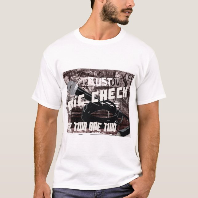 Soul Funk:Mic Check T-Shirt (Front)