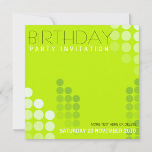Soul House Party Birthday Invitation