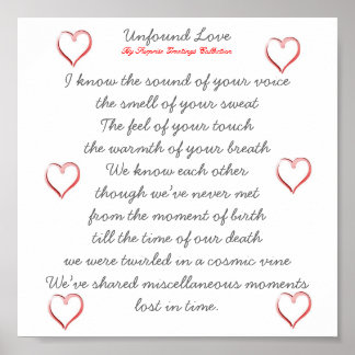 Soul Mate Poem Poster