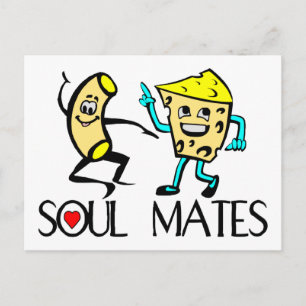 Soul Mates Best Friends Postcard