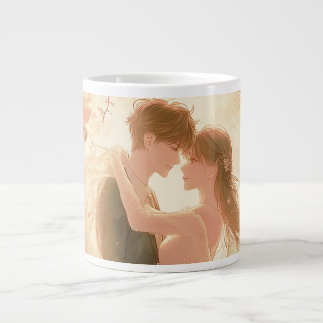 Soul Mates Forever  Large Coffee Mug (Front)