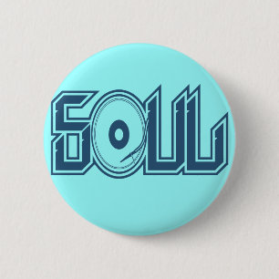 Soul Music 6 Cm Round Badge