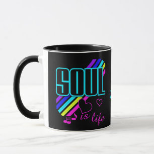 Soul Music custom text mug