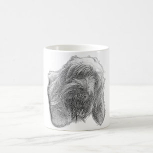 Soul of a Spinone – Artistic Linework Mug
