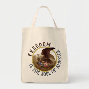 Soul of America (eagle) Grocery Tote Bag