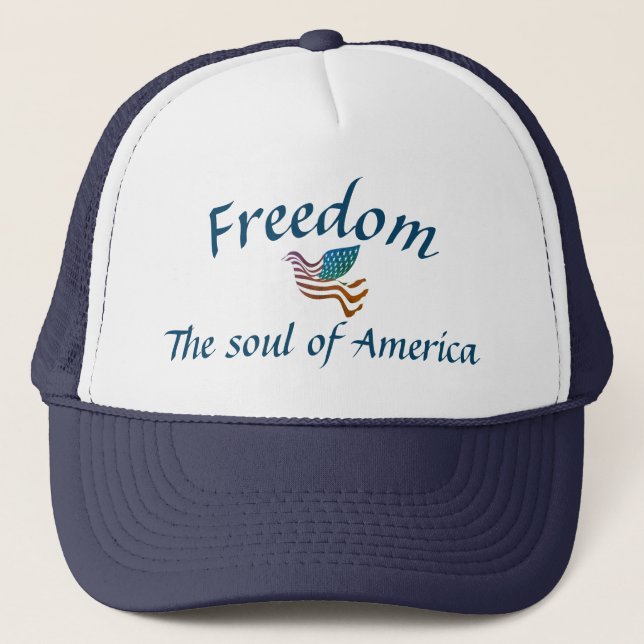 Soul of America Trucker Hat (Front)