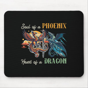 Soul Of Pcute Ss Cute Ssnix Heart Dragon Fantasy M Mouse Pad