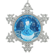Soul of SnowLady Ceramic Ball Ornament