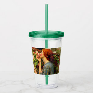 Soul of the Rose John William Waterhouse Acrylic Tumbler