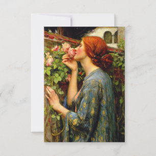 Soul of the Rose John William Waterhouse Card