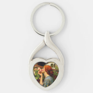 Soul of the Rose John William Waterhouse Key Ring