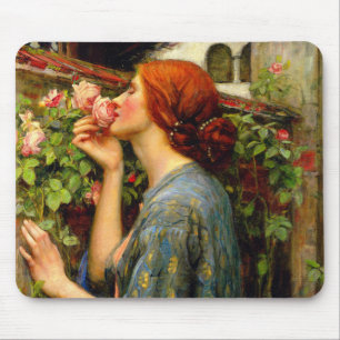 Soul of the Rose John William Waterhouse Mouse Pad