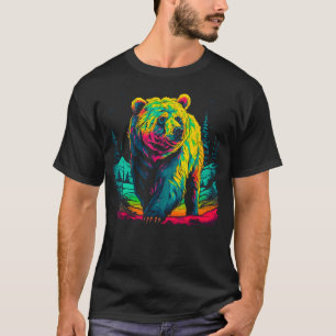 Soul Pop Bear Face Spirit Animal T-Shirt