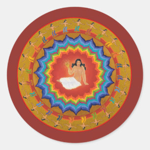 Soul Power Classic Round Sticker