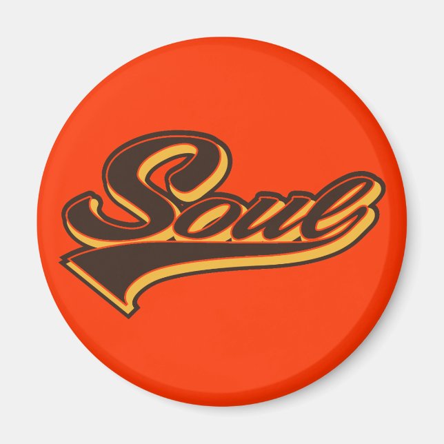 Soul Script Magnet (Front)
