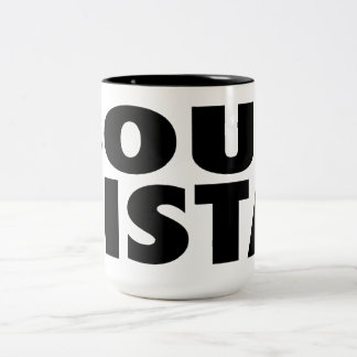 Soul Sista Two-Tone Coffee Mug