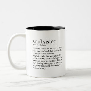 Soul Sister Gifts Two-Tone Coffee Mug