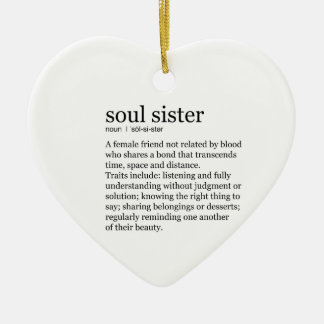 Soul Sister Ornament