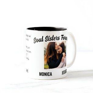 Soul Sisters Forever Two-Tone Coffee Mug