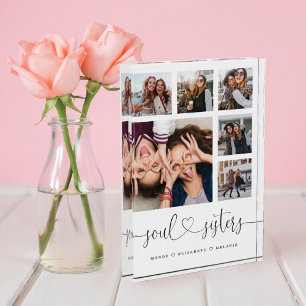 Soul Sisters Gift For Best Friends Photo Collage